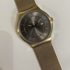 Caravelle New York Gold Watch